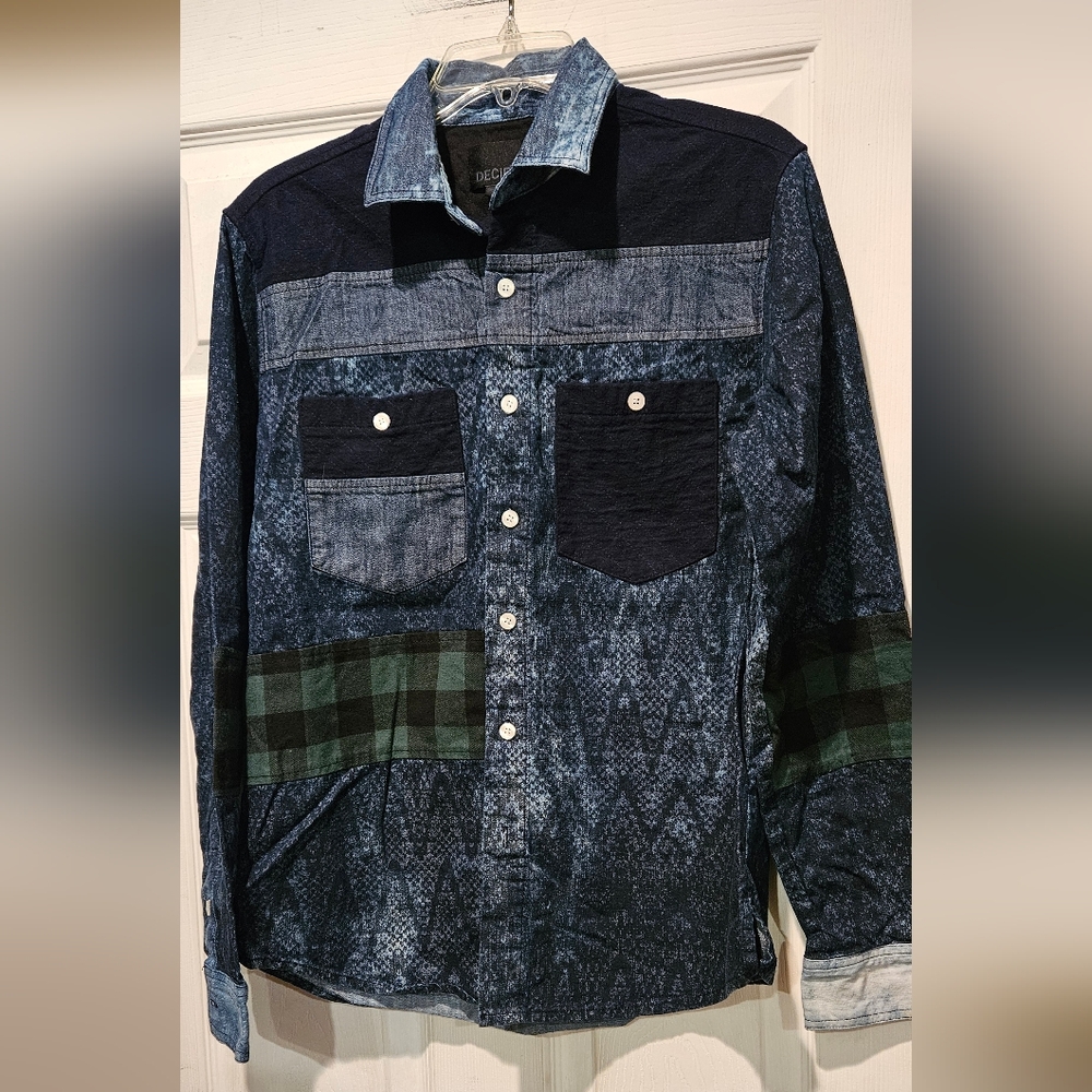 DECIBEL BUTTON UP SHIRT